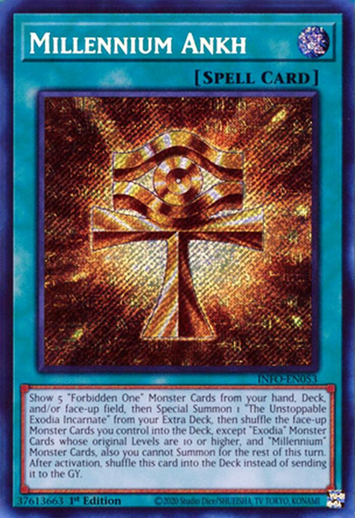 Millennium Ankh [INFO-EN053] Secret Rare