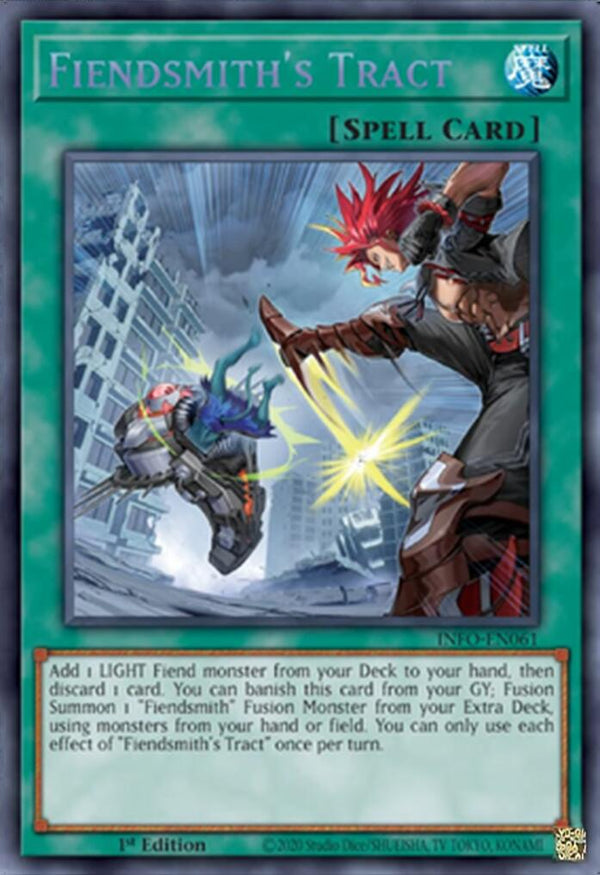 Fiendsmith's Tract [INFO-EN061] Secret Rare - Yu-Gi-Oh!
