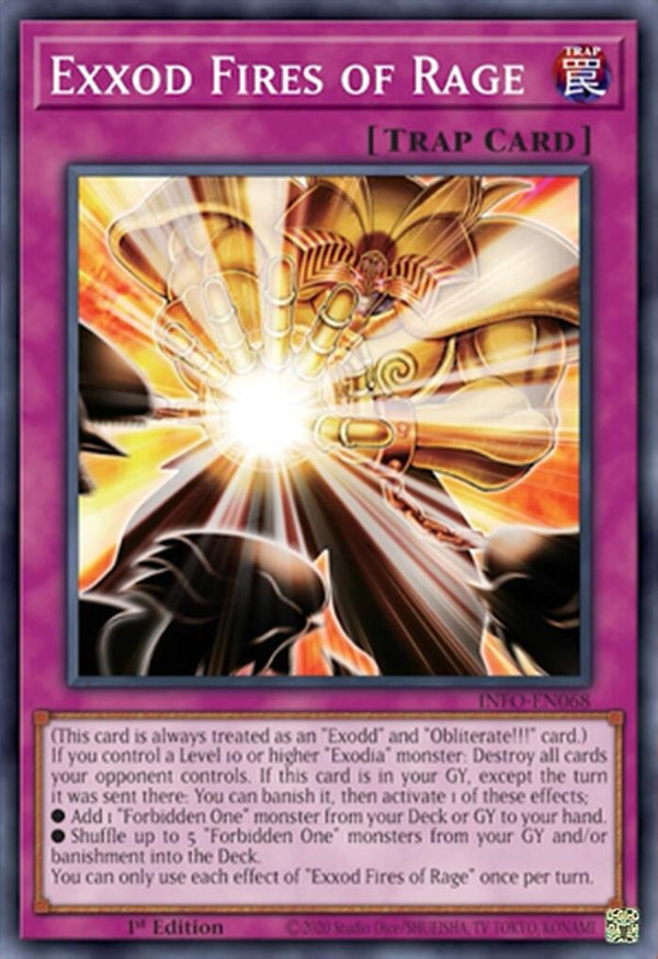 Exxod Fires of Rage [INFO-EN068] Super Rare - Yu-Gi-Oh!