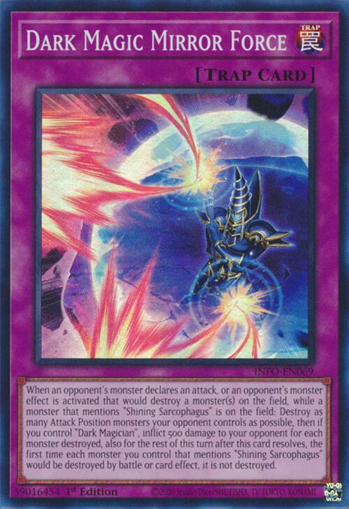 Dark Magic Mirror Force [INFO-EN069] Super Rare - Yu-Gi-Oh!