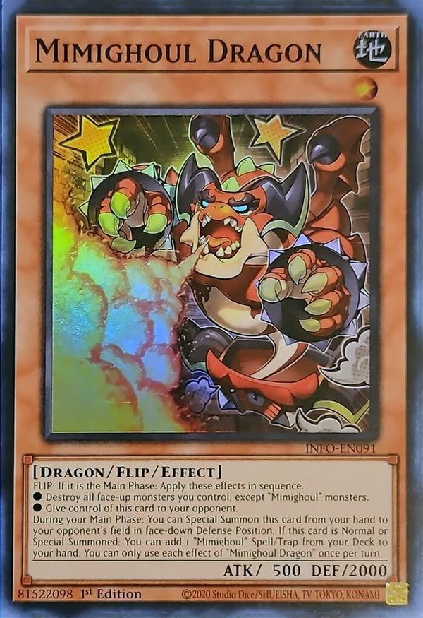 Mimighoul Dragon [INFO-EN091] Super Rare - Yu-Gi-Oh!