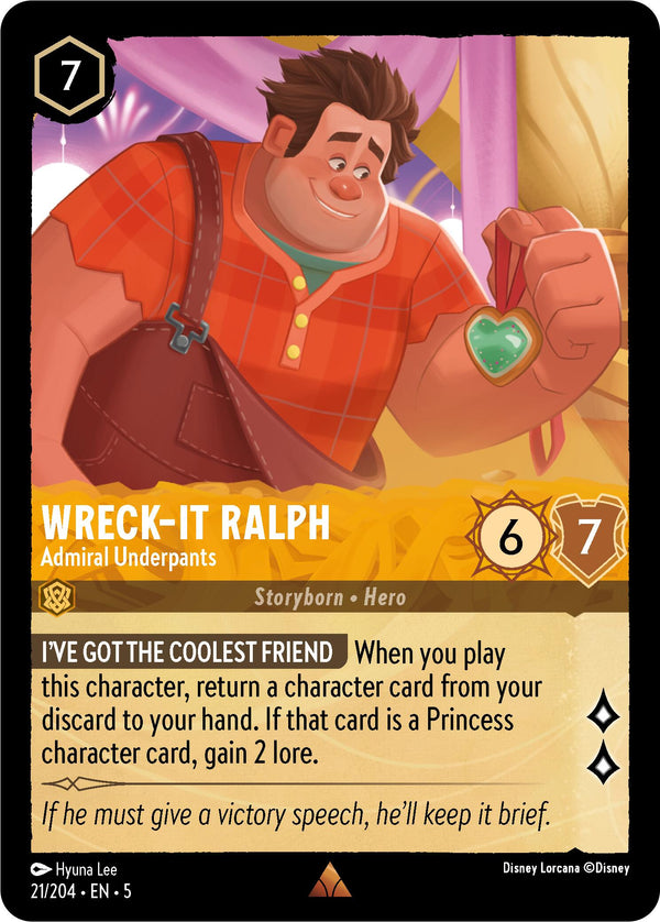 Wreck-It Ralph - Admiral Underpants (21/204) [Shimmering Skies] - Disney