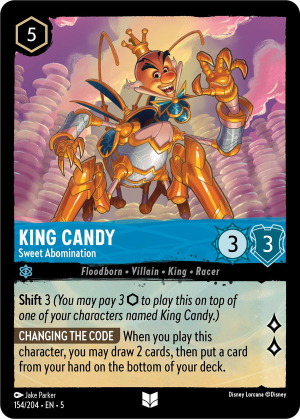 King Candy - Sweet Abomination (154/204) [Shimmering Skies] - Disney