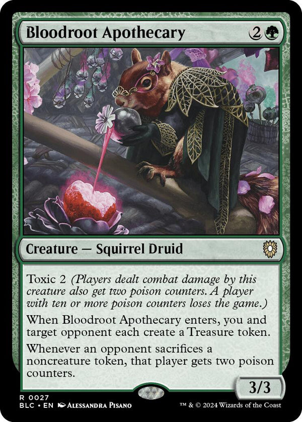 Bloodroot Apothecary [Bloomburrow Commander] - Magic: The Gathering