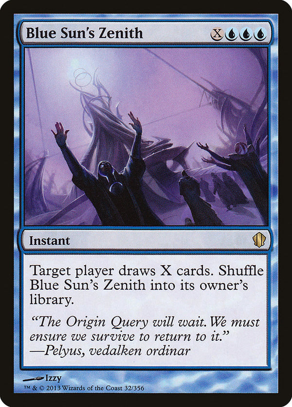 Blue Sun's Zenith [Commander 2013] - Magic: The Gathering