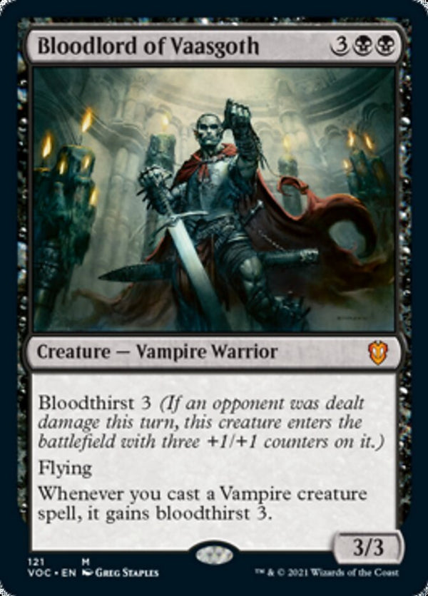 Bloodlord of Vaasgoth [Innistrad: Crimson Vow Commander] - Magic: The Gathering