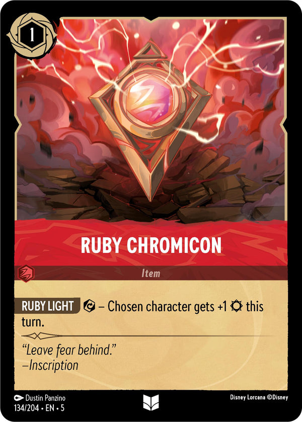 Ruby Chromicon (134/204) [Shimmering Skies] - Disney