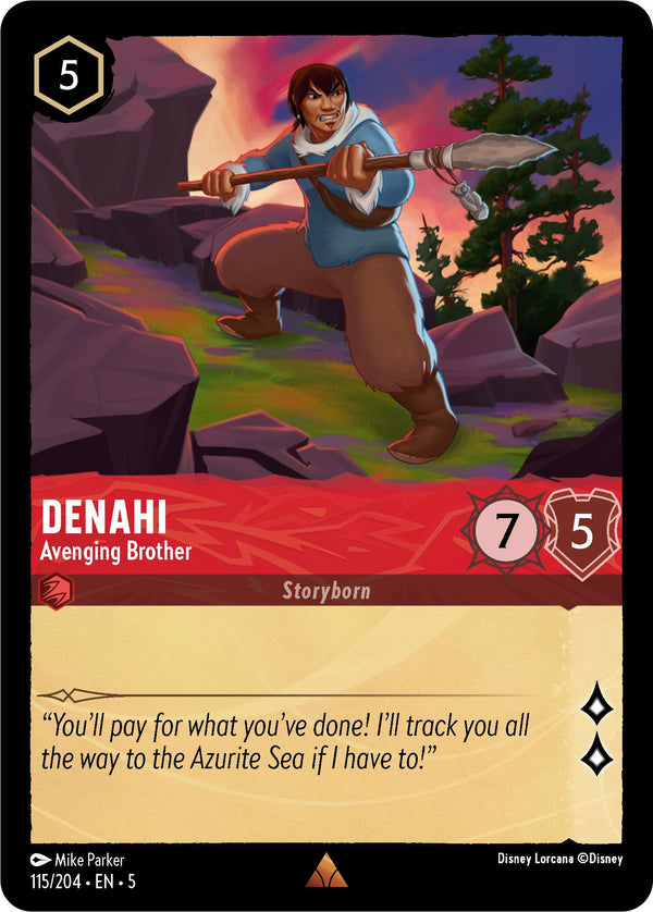 Denahi - Avenging Brother (115/204) [Shimmering Skies] - Disney
