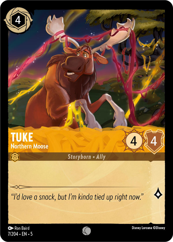 Tuke - Northern Moose (7/204) [Shimmering Skies] - Disney