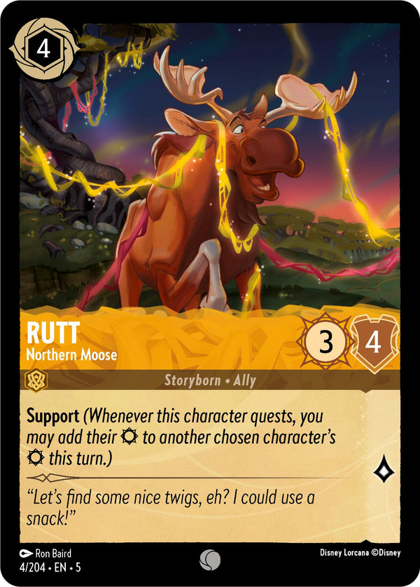 Rutt - Northern Moose (4/204) [Shimmering Skies] - Disney