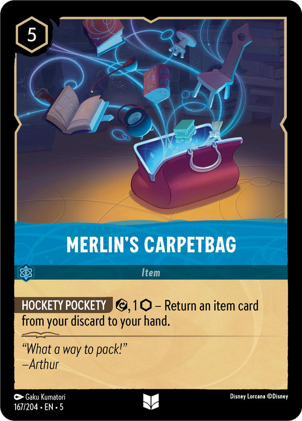 Merlin's Carpetbag (167/204) [Shimmering Skies] - Disney