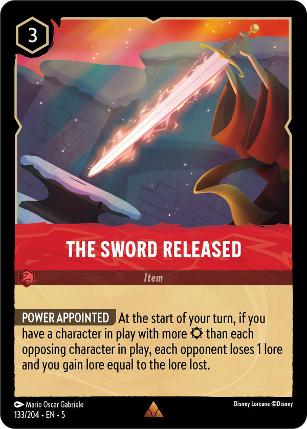 The Sword Released (133/204) [Shimmering Skies] - Disney