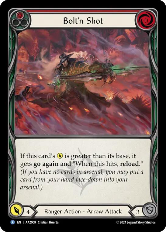 Bolt'n' Shot (Red) [AAZ009] (Armory Deck: Azalea) - Flesh And Blood