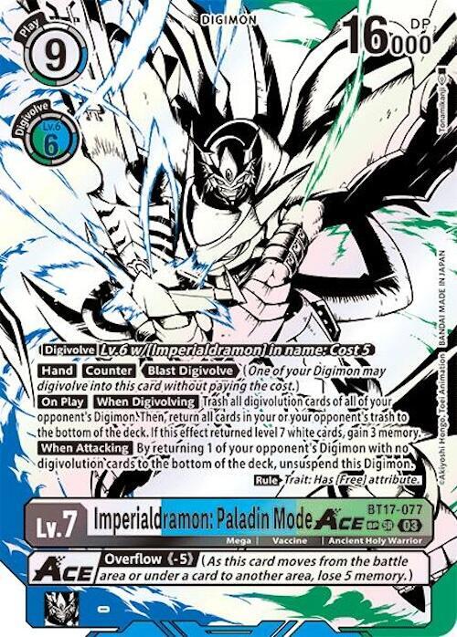 Imperialdramon: Paladin Mode ACE (Textured)