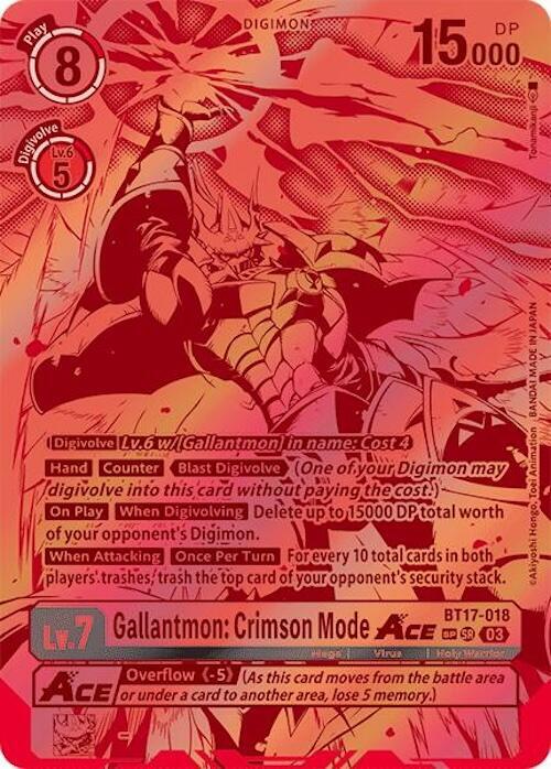 Gallantmon: Crimson Mode ACE (Textured)