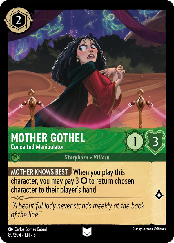 Mother Gothel - Conceited Manipulator (89/204) [Shimmering Skies] - Disney