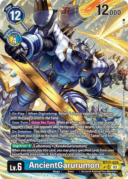 AncientGarurumon (Alternate Art)