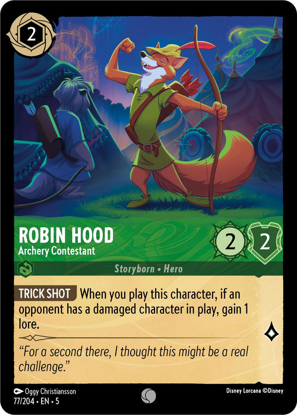 Robin Hood - Archery Contestant (77/204) [Shimmering Skies] - Disney