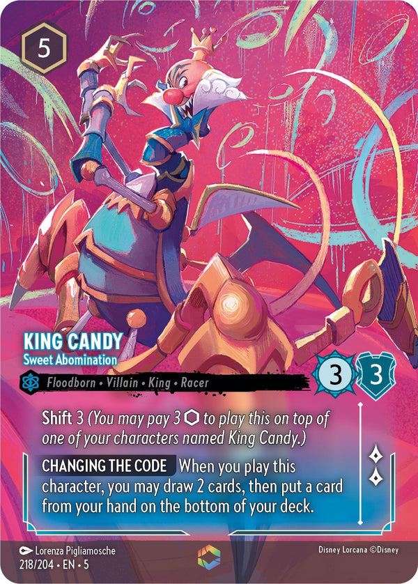 King Candy - Sweet Abomination (Enchanted) (218/204) [Shimmering Skies] - Disney