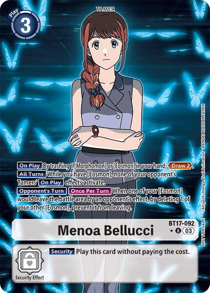 Menoa Bellucci (Box Promotion Pack: Secret Crisis)