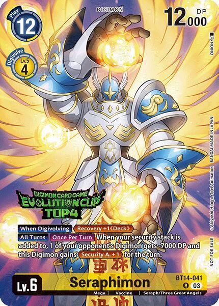Seraphimon (August 2024 Evolution Cup Top 4)
