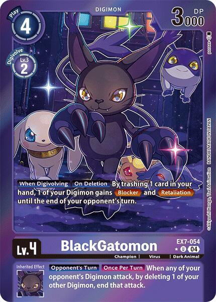 BlackGatomon (Foil) - Digimon Card Game