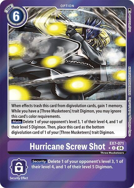 Hurricane Screw Shot (Foil)