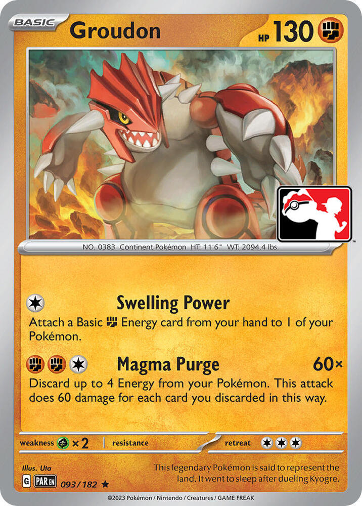 Groudon - 093/182
