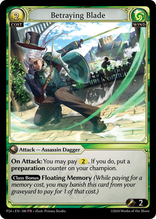 Betraying Blade