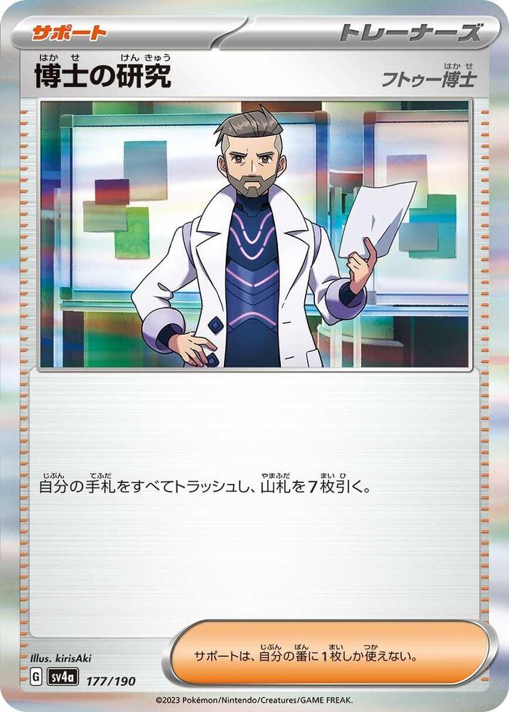 Professor's Research - 177/190