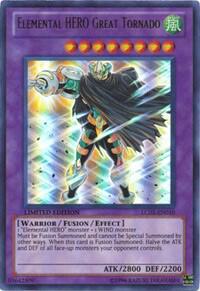 Elemental HERO Great Tornado (LC02-EN010) [Ultra Rare] - Yu-Gi-Oh!