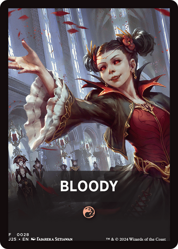 Bloody Theme Card [Foundations Jumpstart Front Cards] - Magic: The Gathering