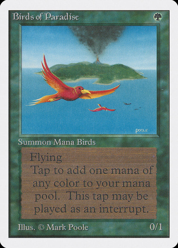 Birds of Paradise [Unlimited Edition] - Magic: The Gathering
