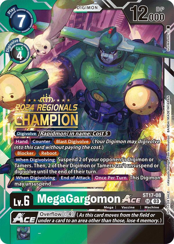 MegaGargomon ACE (2024 Regionals Champion)