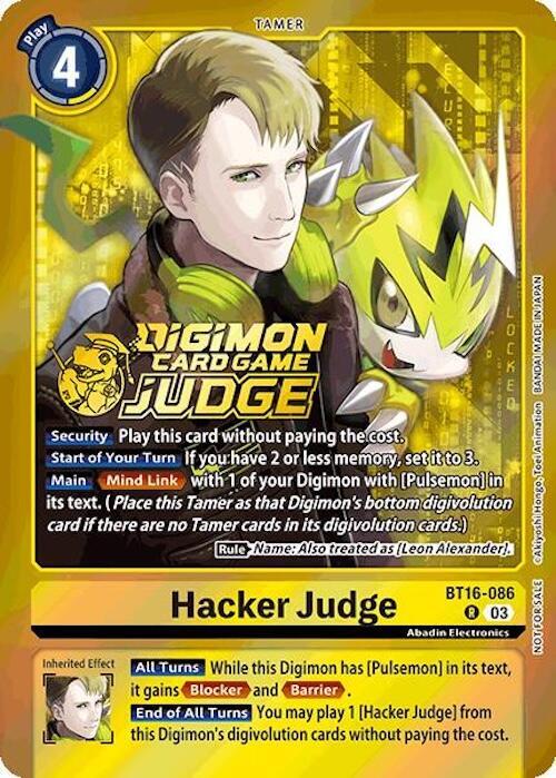 Hacker Judge (Judge Pack 6)