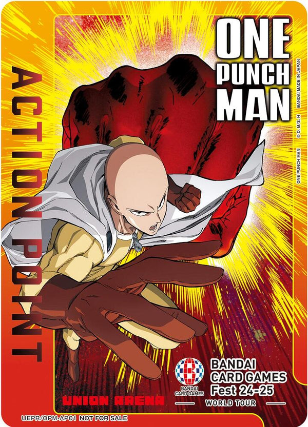 Action Point Card (One Punch Man) (BANDAI Card Games Fest 24-25 World Tour) - Union Arena