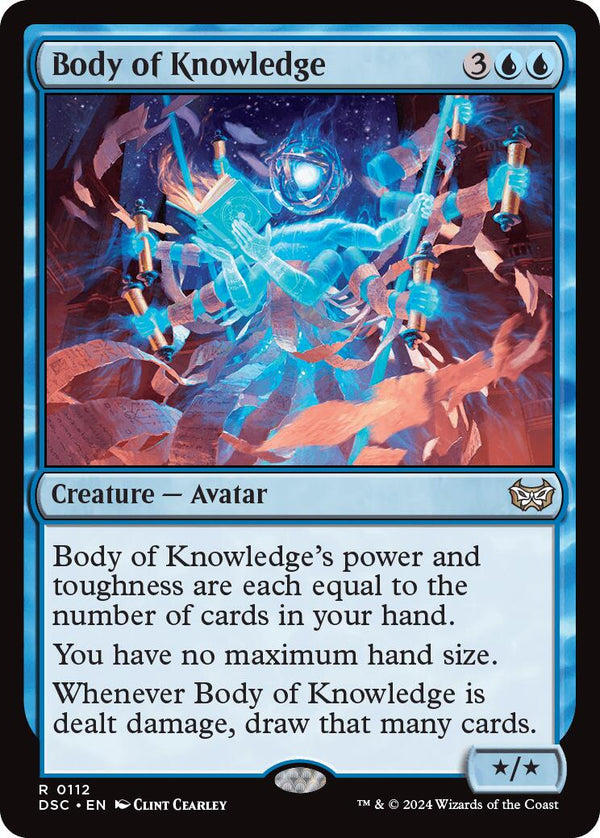 Body of Knowledge [Duskmourn: House of Horror Commander] - Magic: The Gathering