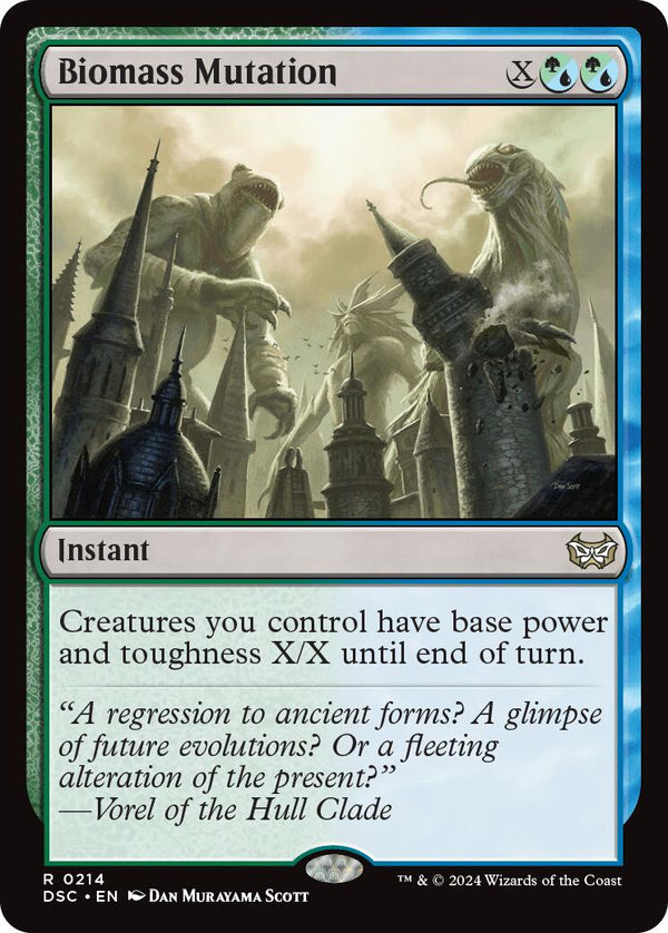 Biomass Mutation [Duskmourn: House of Horror Commander] - Magic: The Gathering