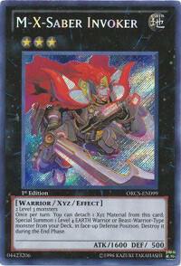 M-X-Saber Invoker (ORCS-EN099) [Secret Rare] - Yu-Gi-Oh!