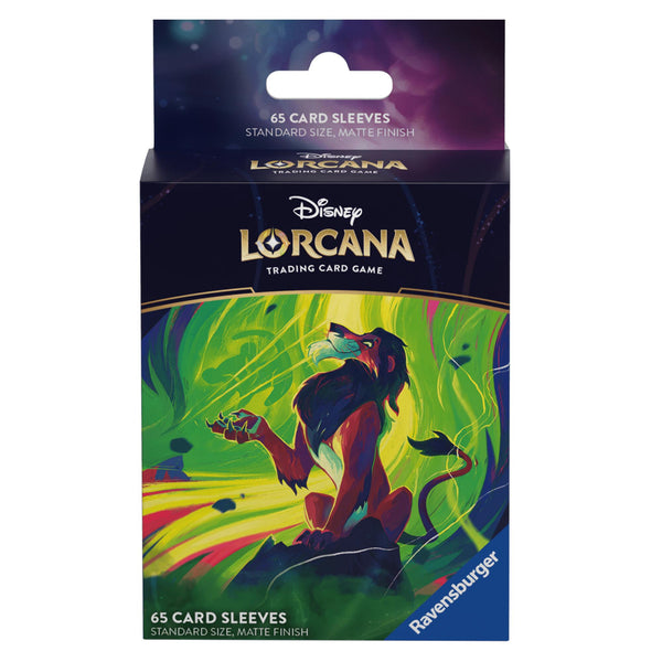 Card Sleeves (Scar - Vengeful Lion / 65-Pack) - Disney