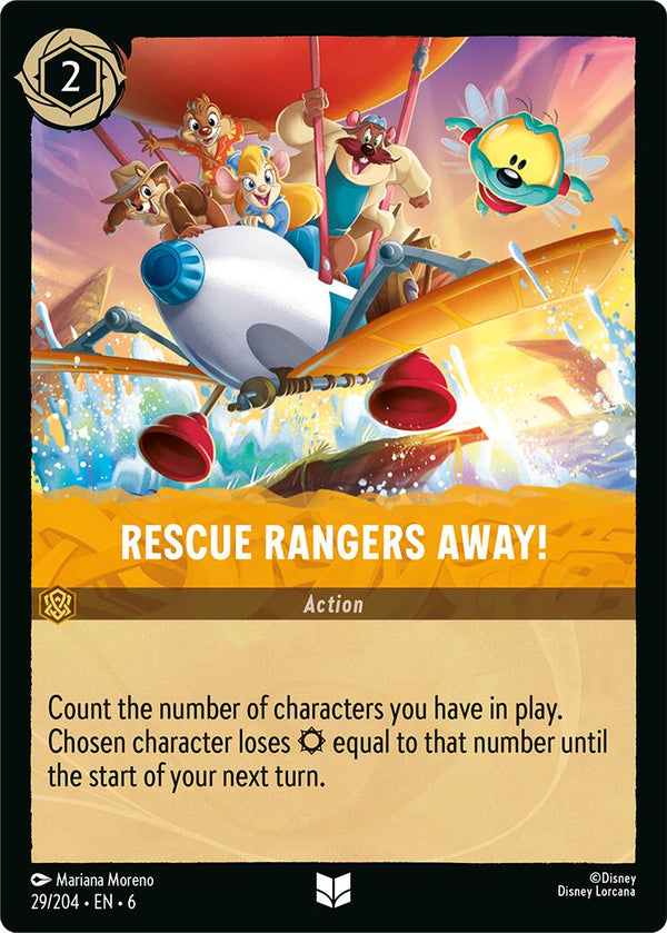 Rescue Rangers Away! (29/204) [Azurite Sea] - Disney