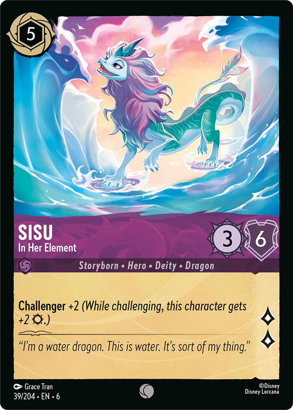 Sisu - In Her Element (39/204) [Azurite Sea] - Disney