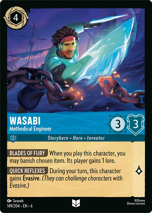 Wasabi - Methodical Engineer (149/204) [Azurite Sea] - Disney