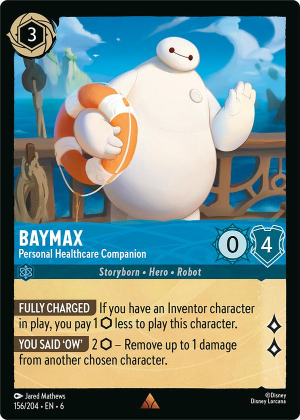Baymax - Personal Healthcare Companion (156/204) [Azurite Sea] - Disney