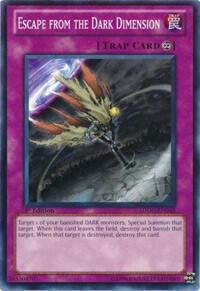 Escape from the Dark Dimension (SDDC-EN040) [Common] - Yu-Gi-Oh!