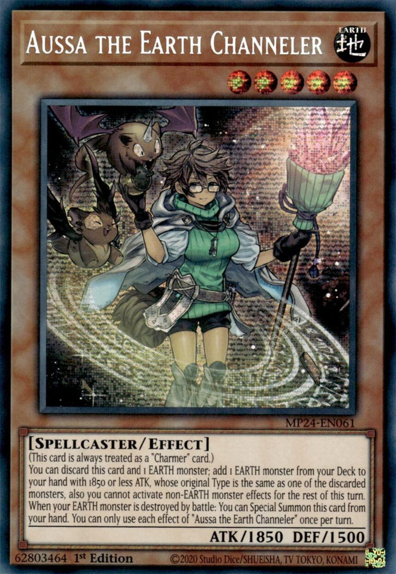 Aussa the Earth Channeler [MP24-EN061] Prismatic Secret Rare