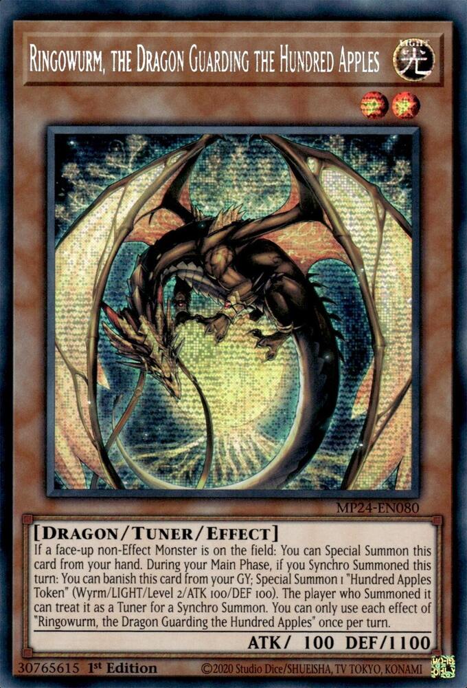 Ringowurm, the Dragon Guarding the Hundred Apples