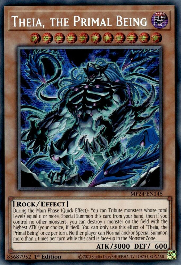 Theia, the Primal Being (MP24-EN148) [Prismatic Secret Rare] - Yu-Gi-Oh!