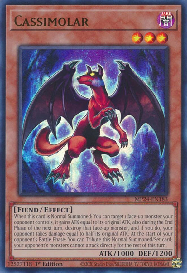 Cassimolar (MP24-EN183) [Ultra Rare] - Yu-Gi-Oh!