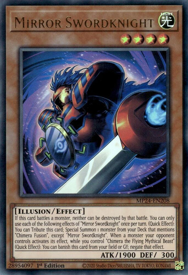 Mirror Swordknight (MP24-EN208) [Ultra Rare] - Yu-Gi-Oh!
